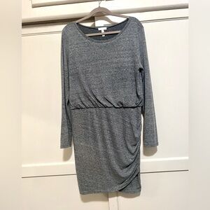 Grey knee length dress